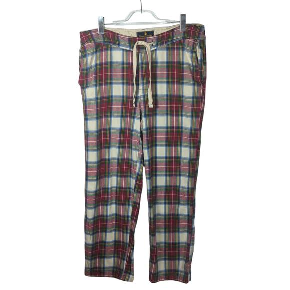 Vintage Y2K Abercrombie & Fitch Flannel Plaid Pants Cotton Button Fly M
